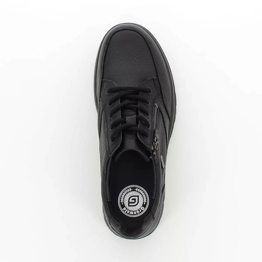 Image (6) de la chaussures G Comfort - Chaussures à lacets Noir en Cuir