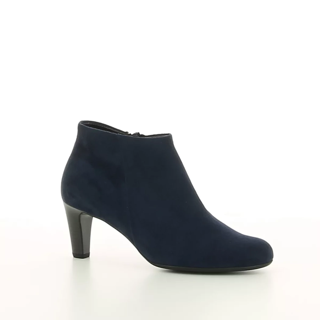 Image (1) de la chaussures Gabor - Boots Bleu en Cuir nubuck