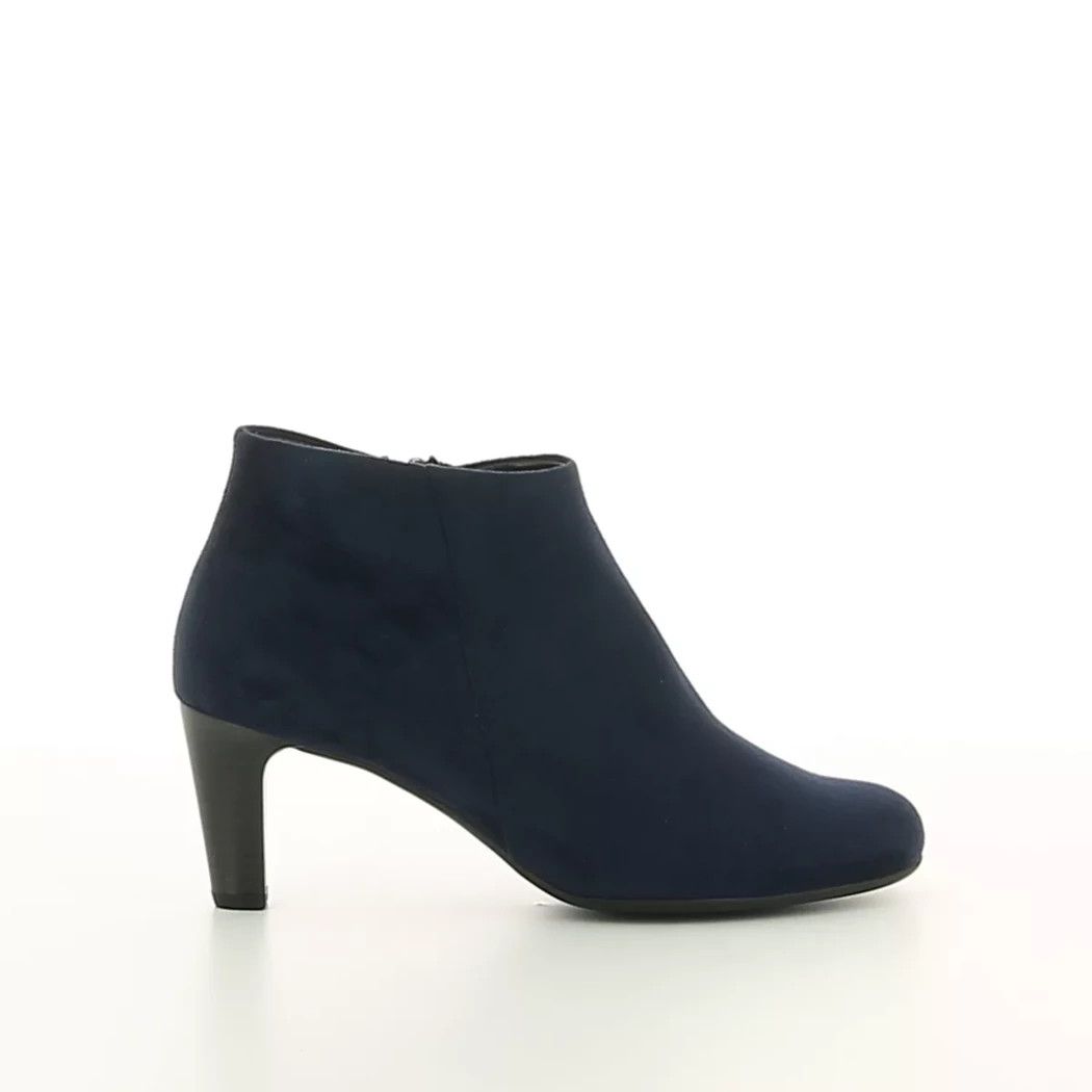 Image (2) de la chaussures Gabor - Boots Bleu en Cuir nubuck