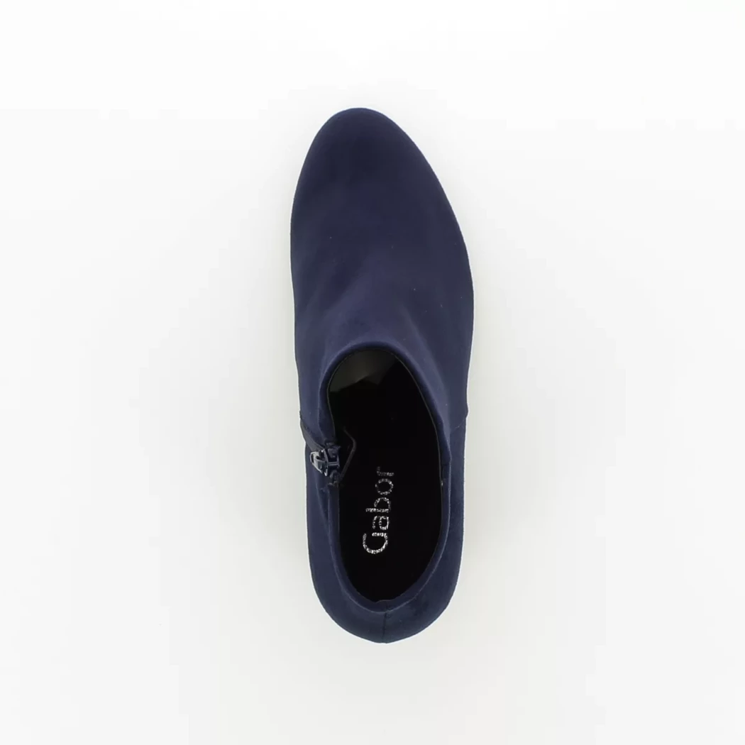 Image (6) de la chaussures Gabor - Boots Bleu en Cuir nubuck