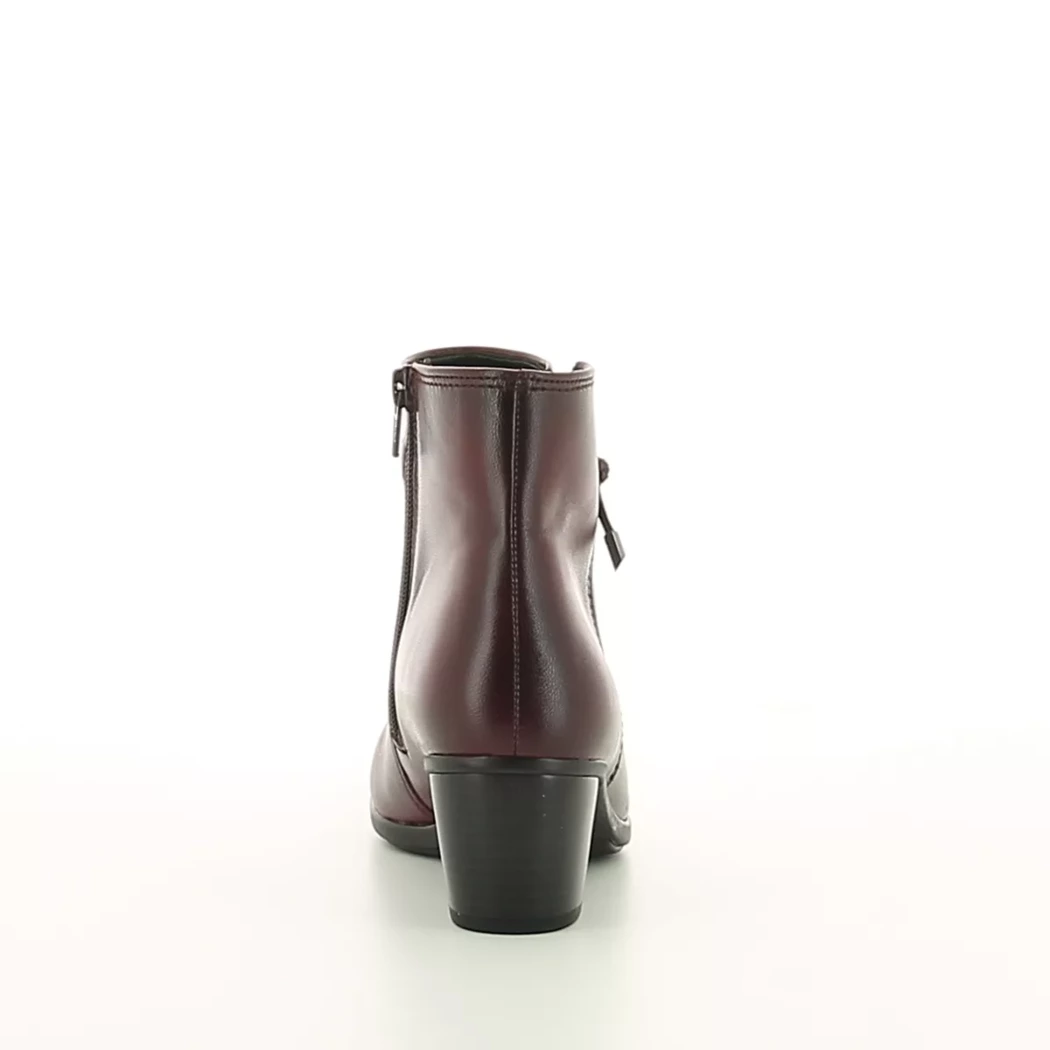 Image (3) de la chaussures Gabor - Boots Bordeaux en Cuir