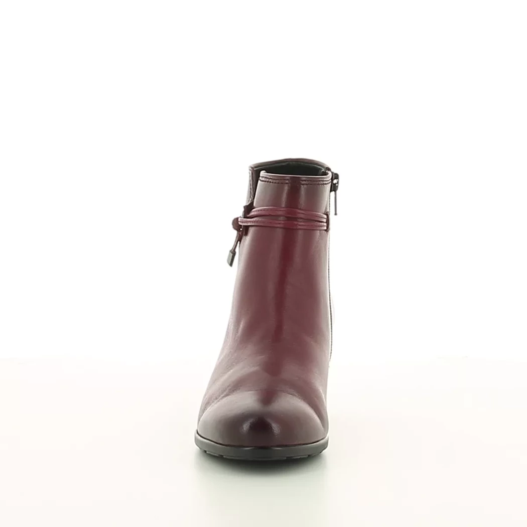 Image (5) de la chaussures Gabor - Boots Bordeaux en Cuir
