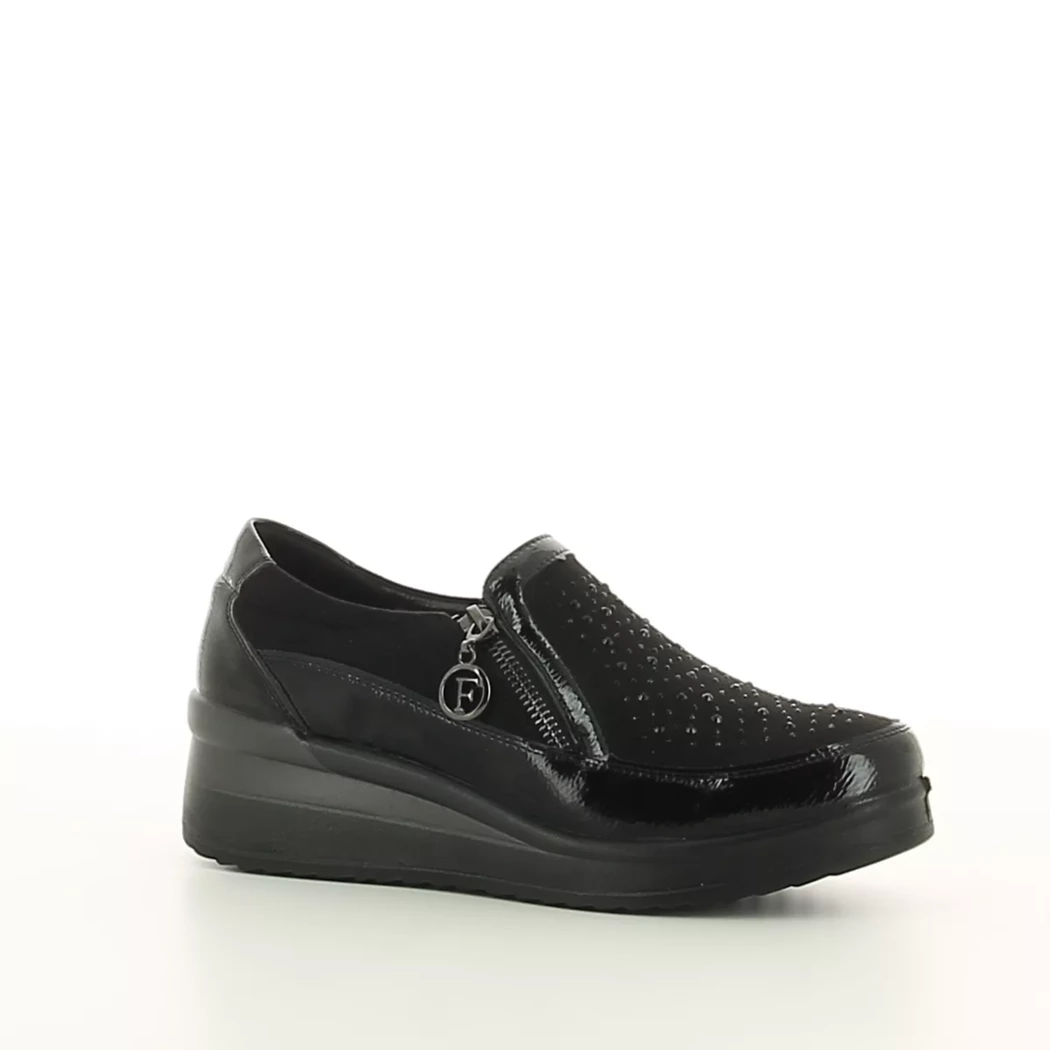 Image (1) de la chaussures Soft Comfort - Mocassins Noir en Multi-Matières