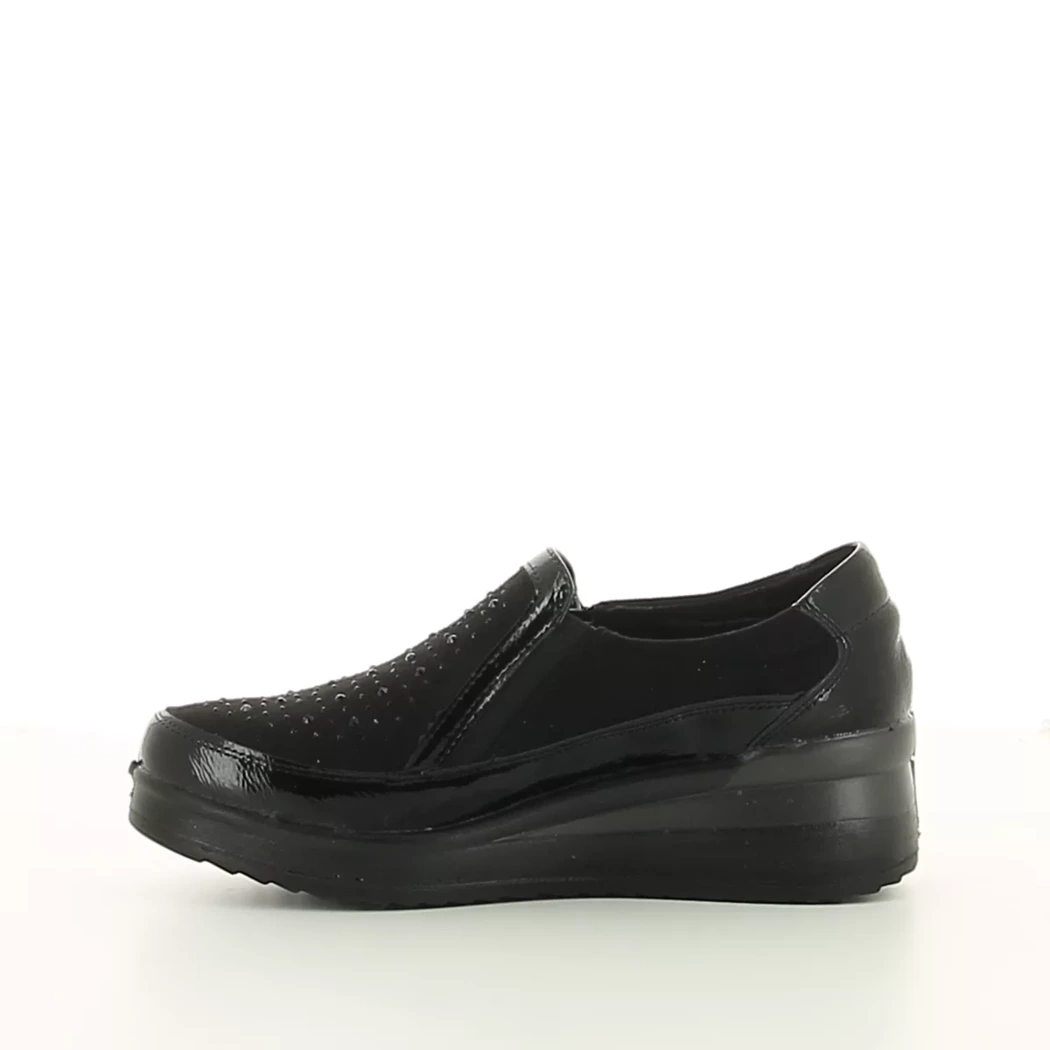 Image (4) de la chaussures Soft Comfort - Mocassins Noir en Multi-Matières
