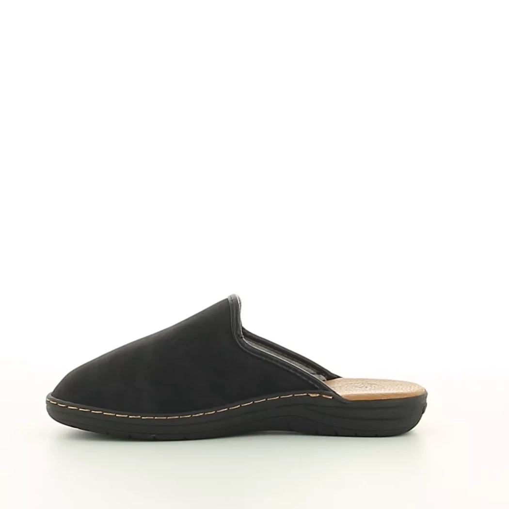 Image (4) de la chaussures Arizona - Pantoufles et Chaussons Noir en Cuir nubuck