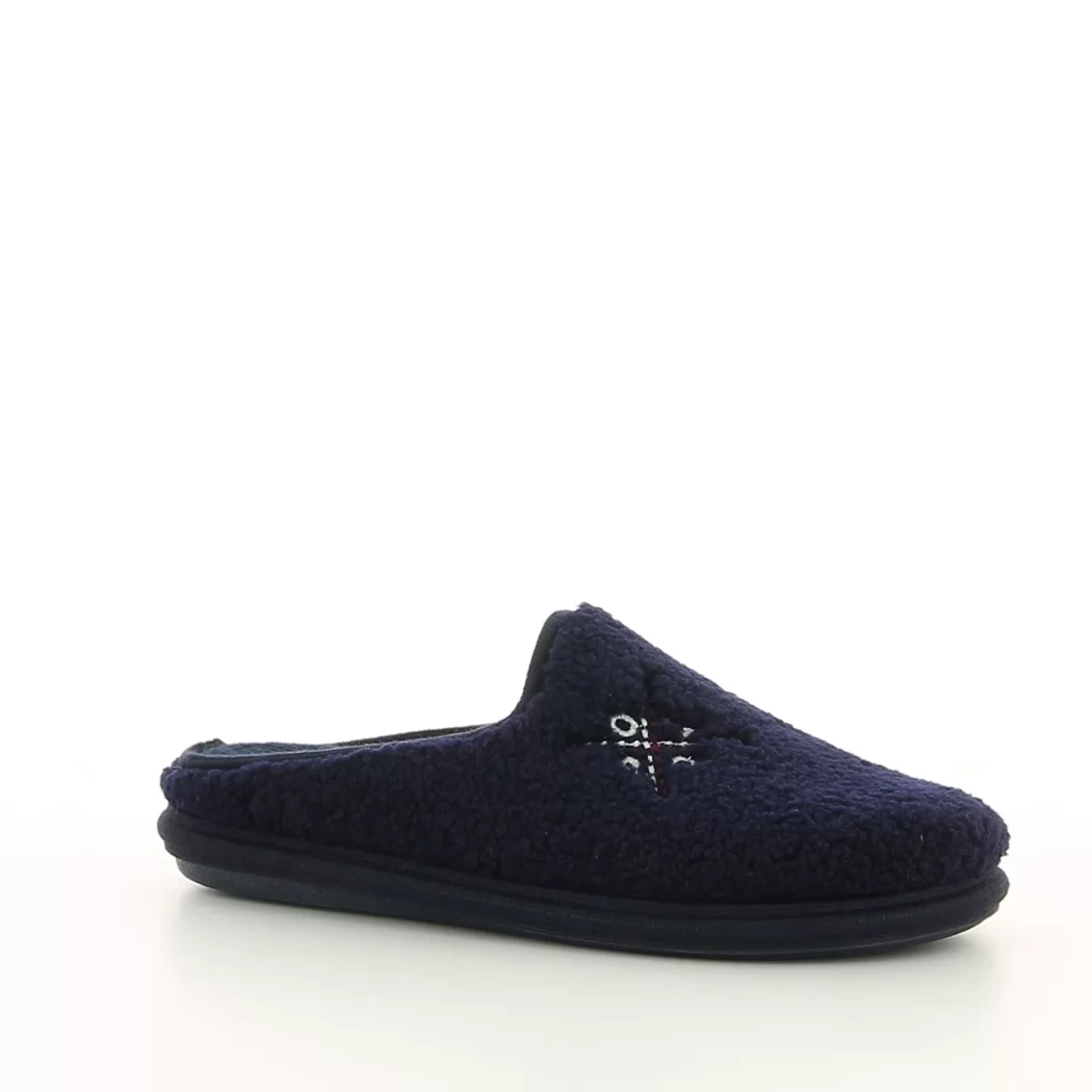 Image (1) de la chaussures Cm Confort - Pantoufles et Chaussons Bleu en Textile