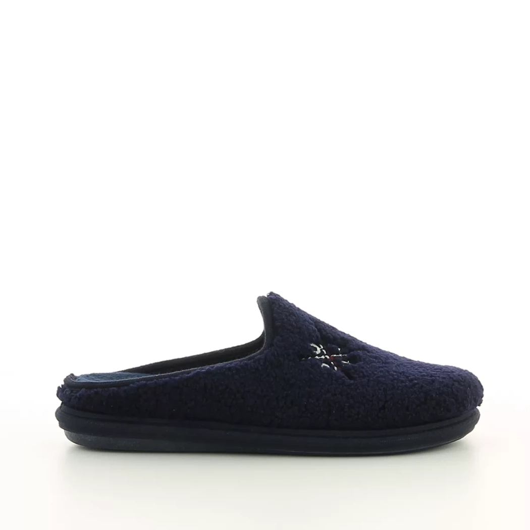 Image (2) de la chaussures Cm Confort - Pantoufles et Chaussons Bleu en Textile