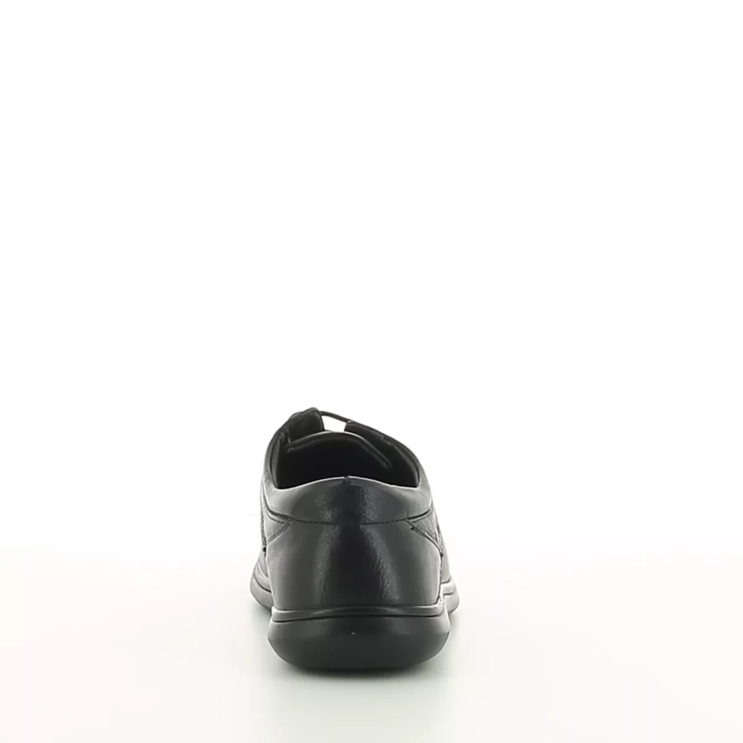 Image (3) de la chaussures Comfort Plus - Chaussures à lacets Noir en Cuir