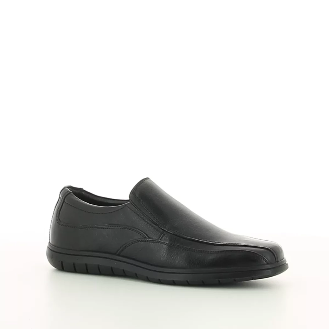 Image (1) de la chaussures Comfort Plus - Mocassins Noir en Cuir