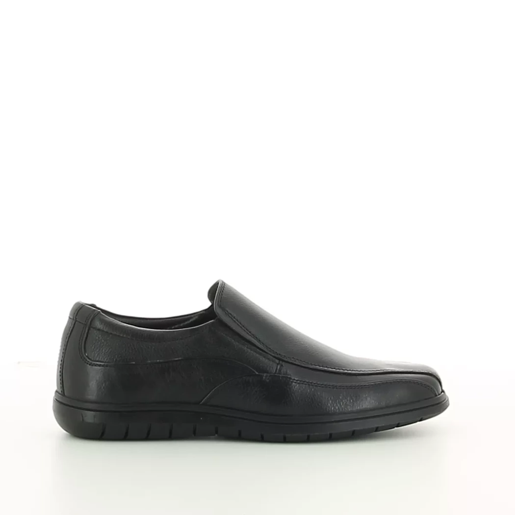Image (2) de la chaussures Comfort Plus - Mocassins Noir en Cuir