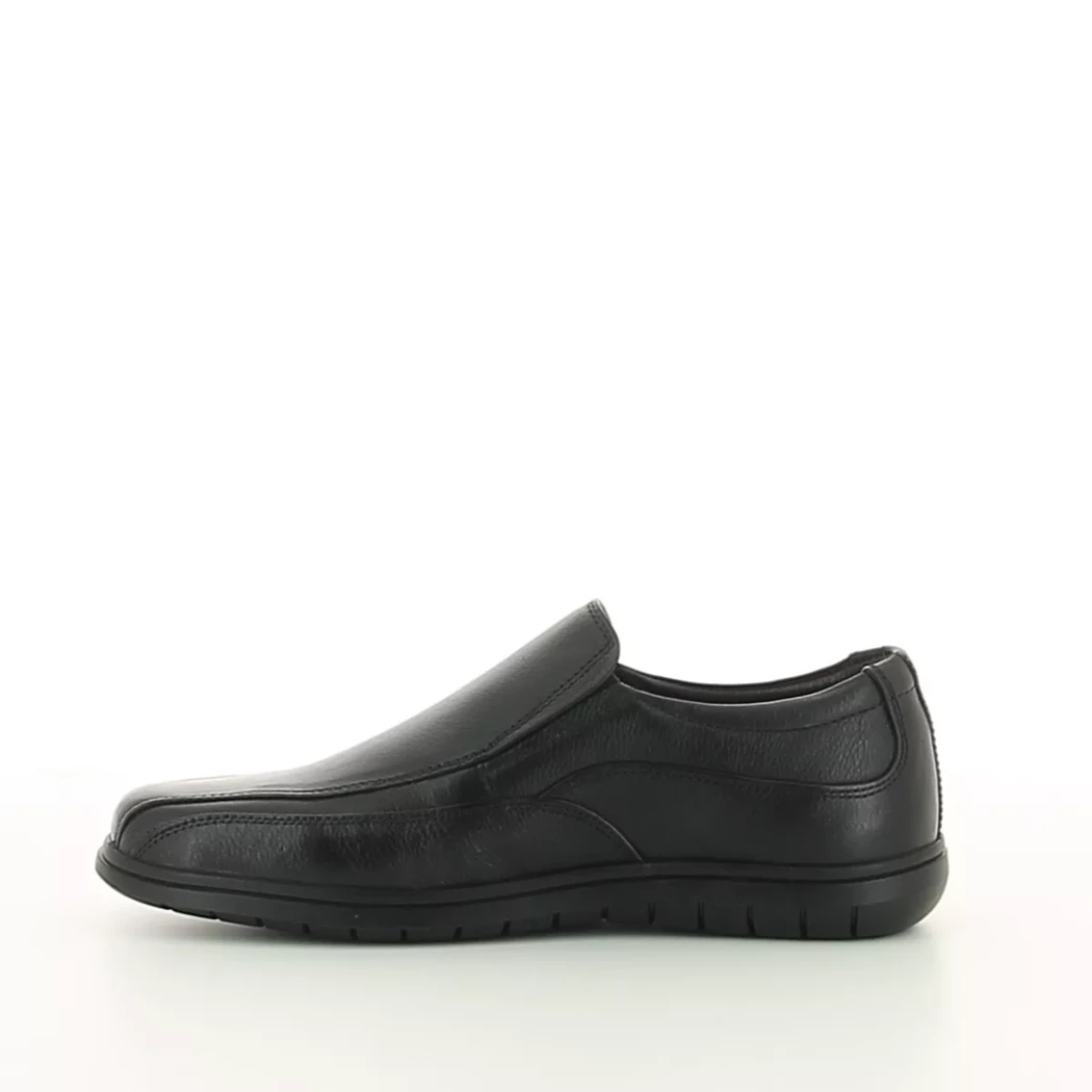 Image (4) de la chaussures Comfort Plus - Mocassins Noir en Cuir