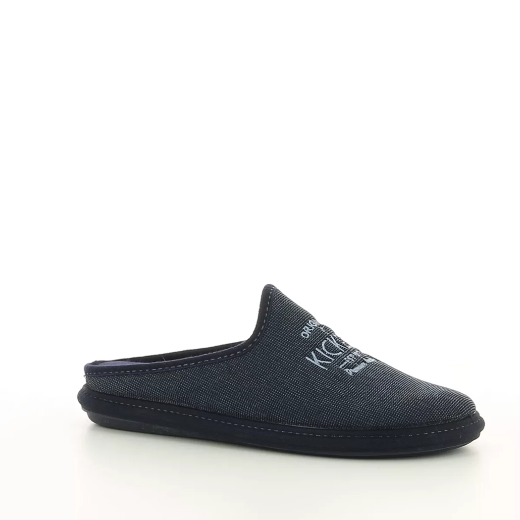 Image (1) de la chaussures Kickers - Pantoufles et Chaussons Bleu en Textile