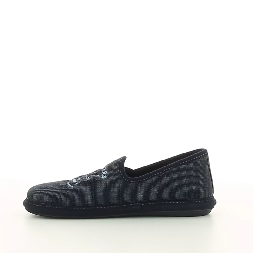 Image (4) de la chaussures Kickers - Pantoufles et Chaussons Bleu en Textile