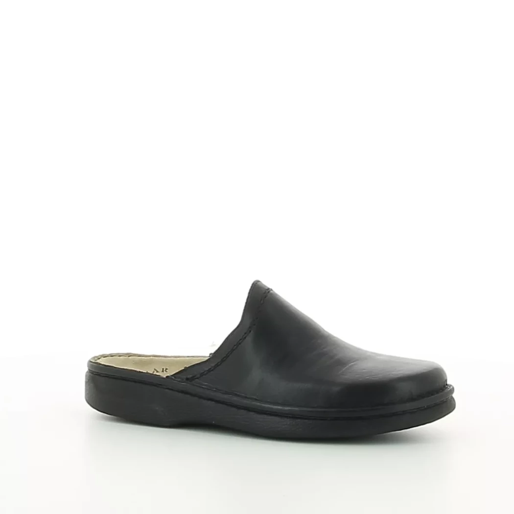 Image (1) de la chaussures Soft Wear Anatomic - Pantoufles et Chaussons Noir en Cuir