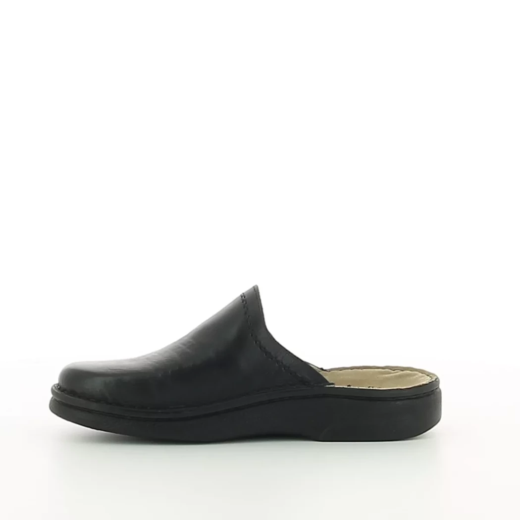 Image (4) de la chaussures Soft Wear Anatomic - Pantoufles et Chaussons Noir en Cuir