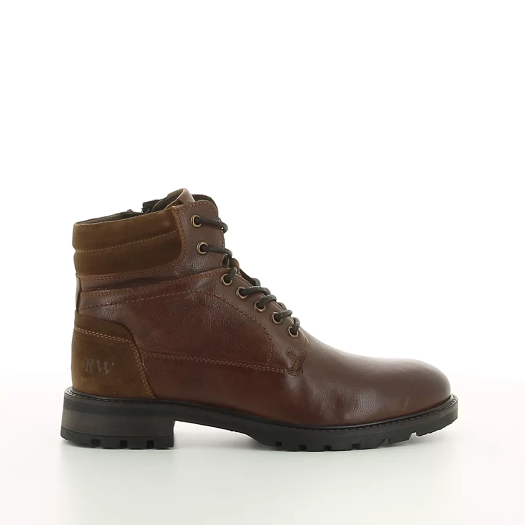 Image (2) de la chaussures Riverwoods - Bottines Cuir naturel / Cognac en Cuir