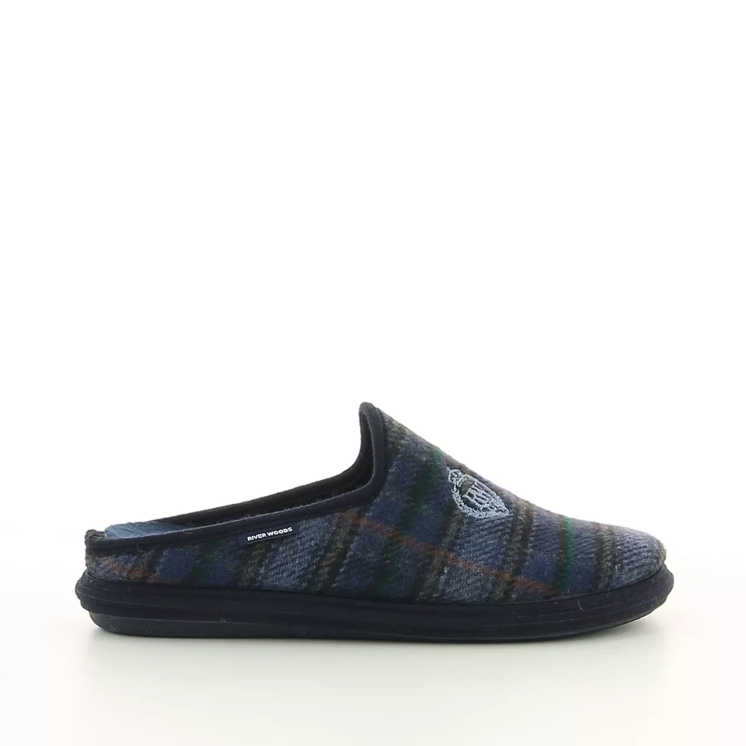 Image (2) de la chaussures Riverwoods - Pantoufles et Chaussons Bleu en Textile