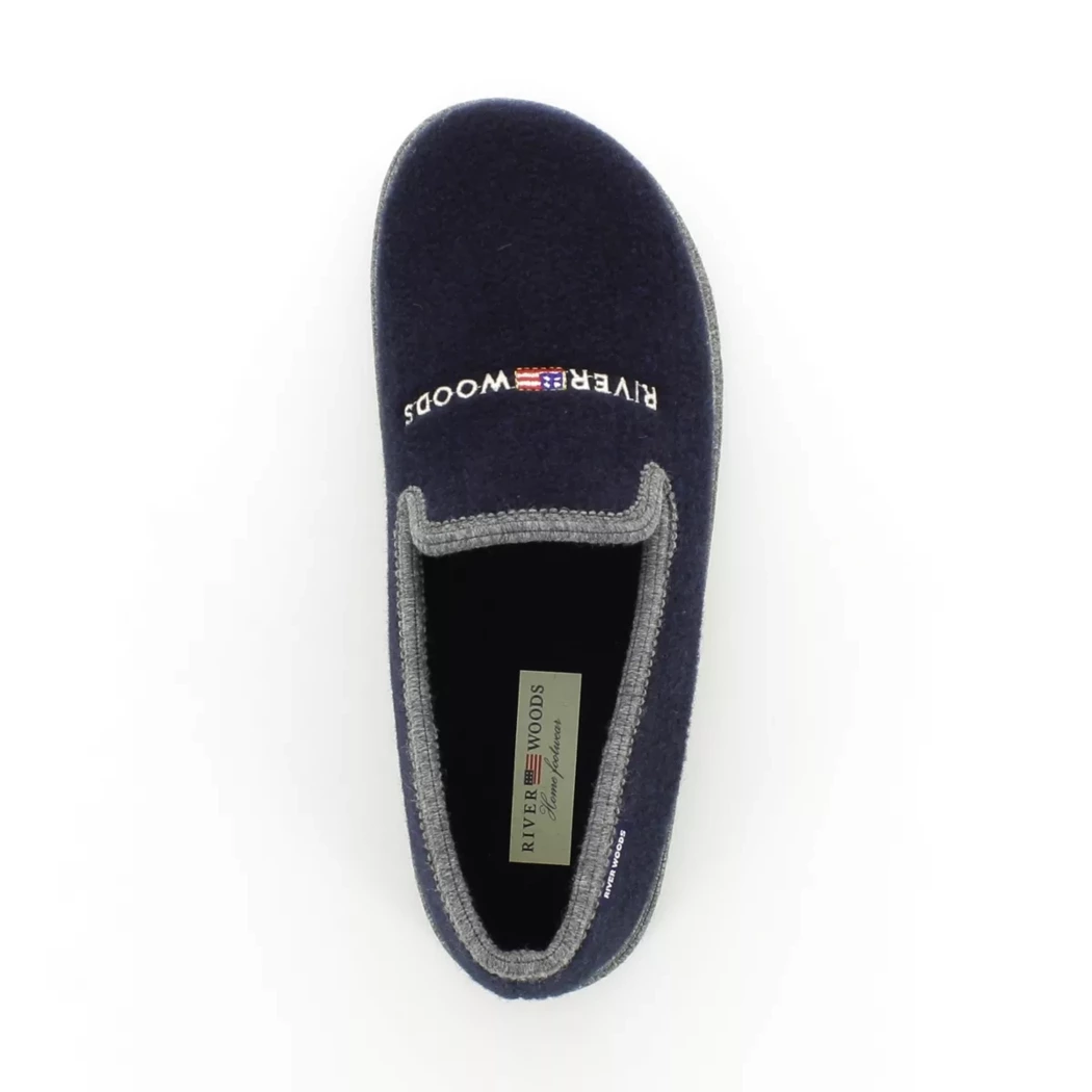 Image (6) de la chaussures Riverwoods - Pantoufles et Chaussons Bleu en Textile