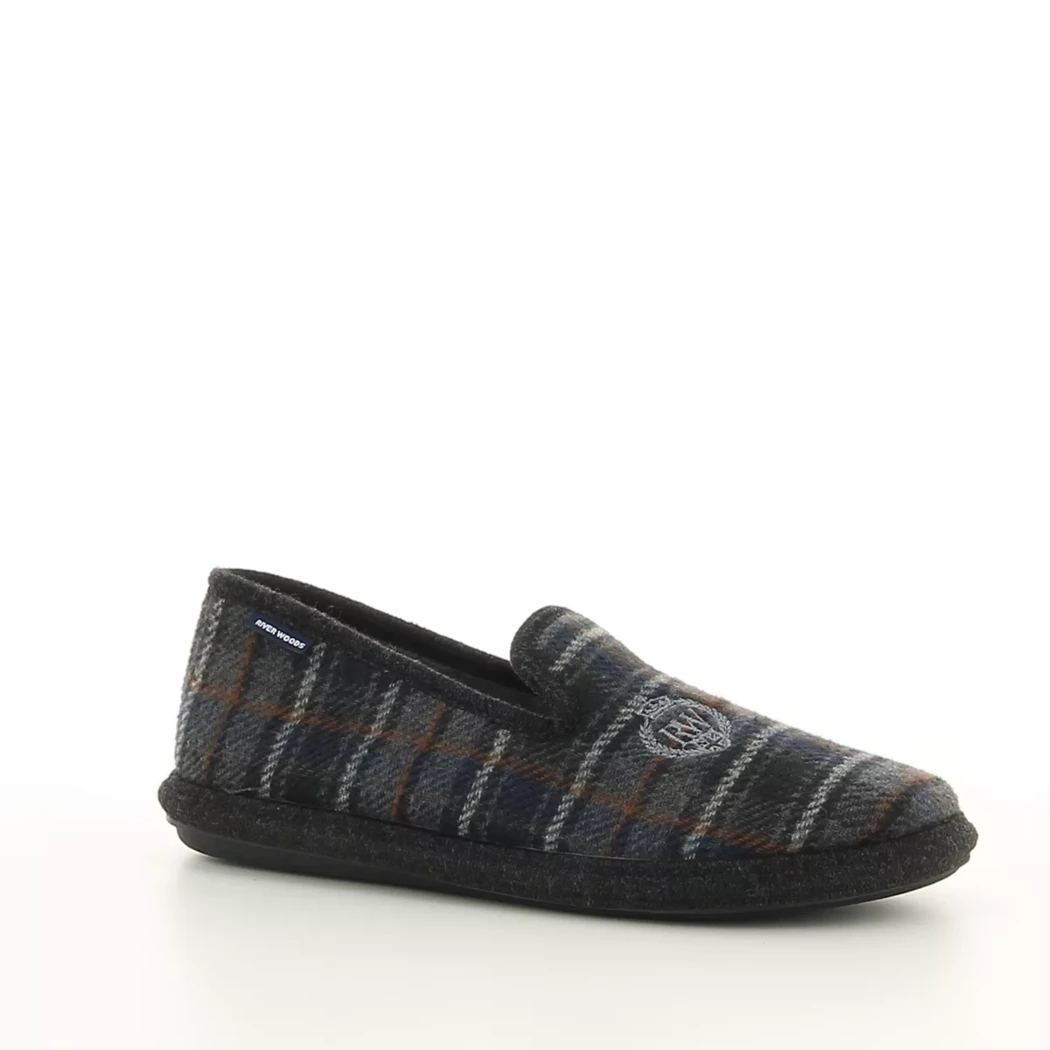 Image (1) de la chaussures Riverwoods - Pantoufles et Chaussons Noir en Textile