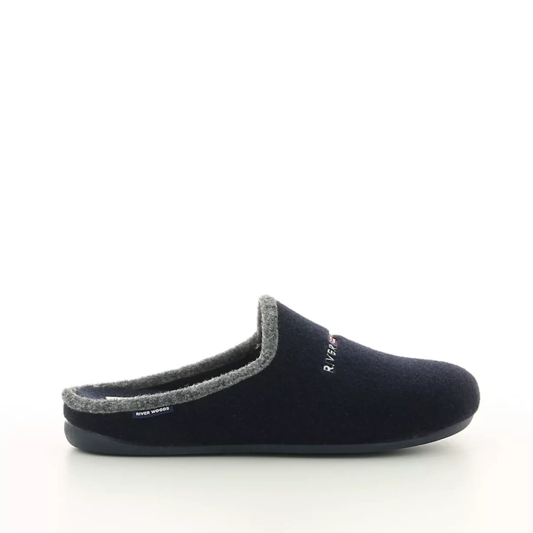 Image (2) de la chaussures Riverwoods - Pantoufles et Chaussons Bleu en Textile
