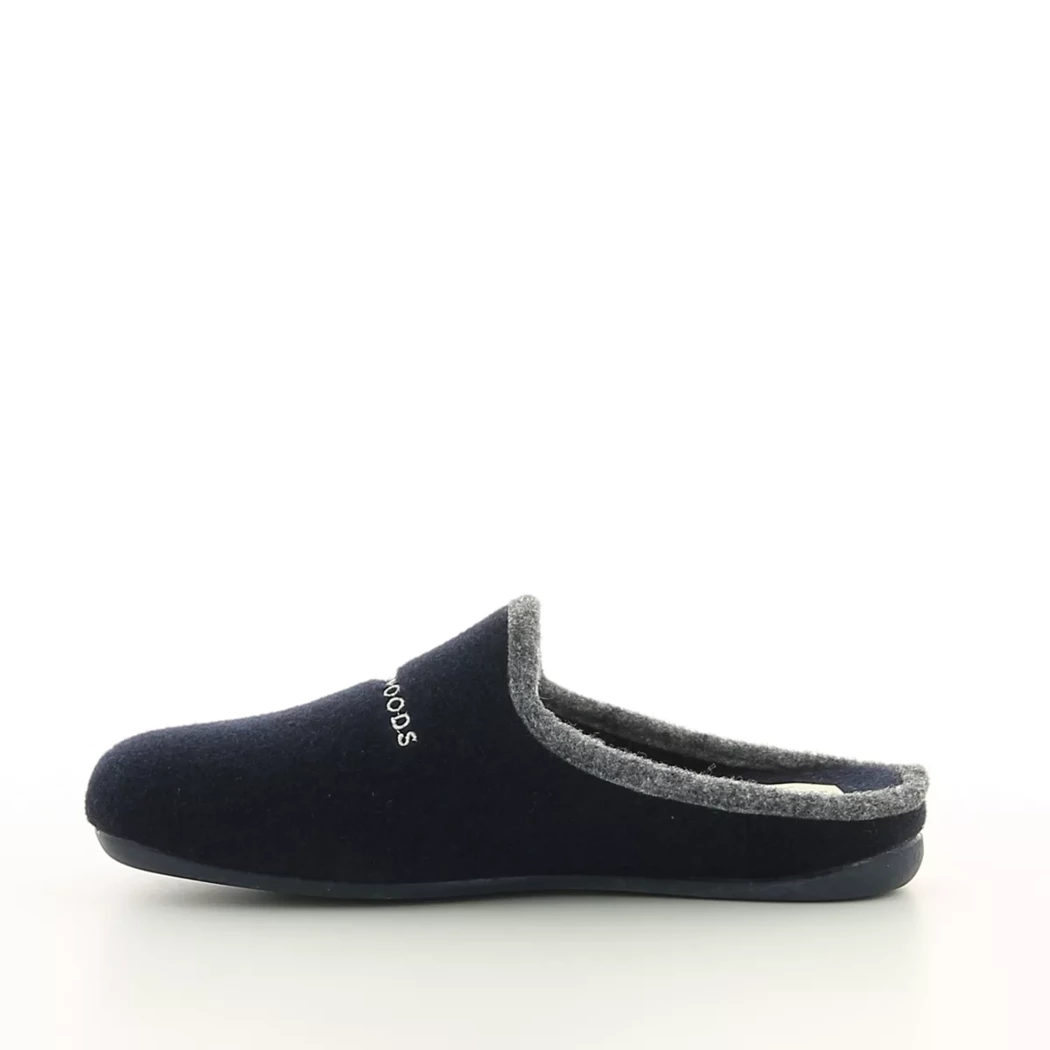 Image (4) de la chaussures Riverwoods - Pantoufles et Chaussons Bleu en Textile