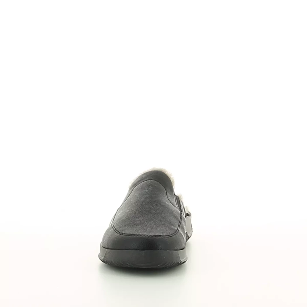 Image (5) de la chaussures Rohde - Pantoufles et Chaussons Noir en Cuir