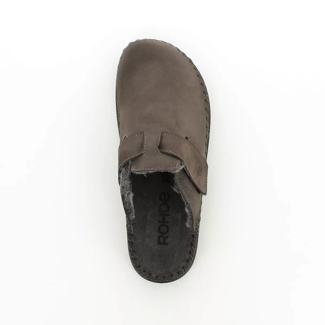 Image (6) de la chaussures Rohde - Pantoufles et Chaussons Marron en Cuir nubuck