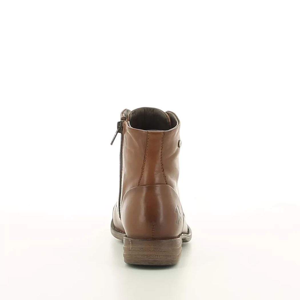Image (3) de la chaussures 2 Go - Bottines Cuir naturel / Cognac en Cuir