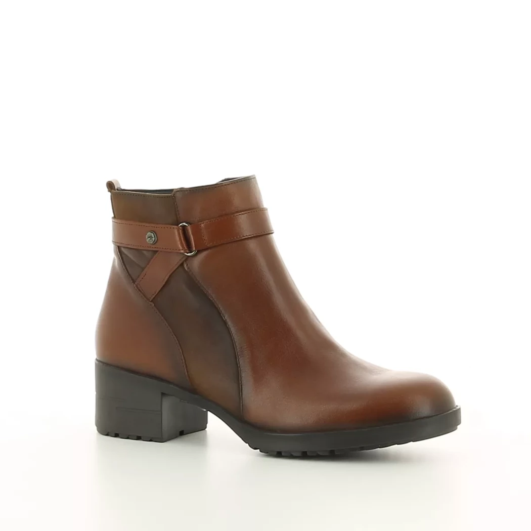 Image (1) de la chaussures Fluchos - Boots Cuir naturel / Cognac en Cuir