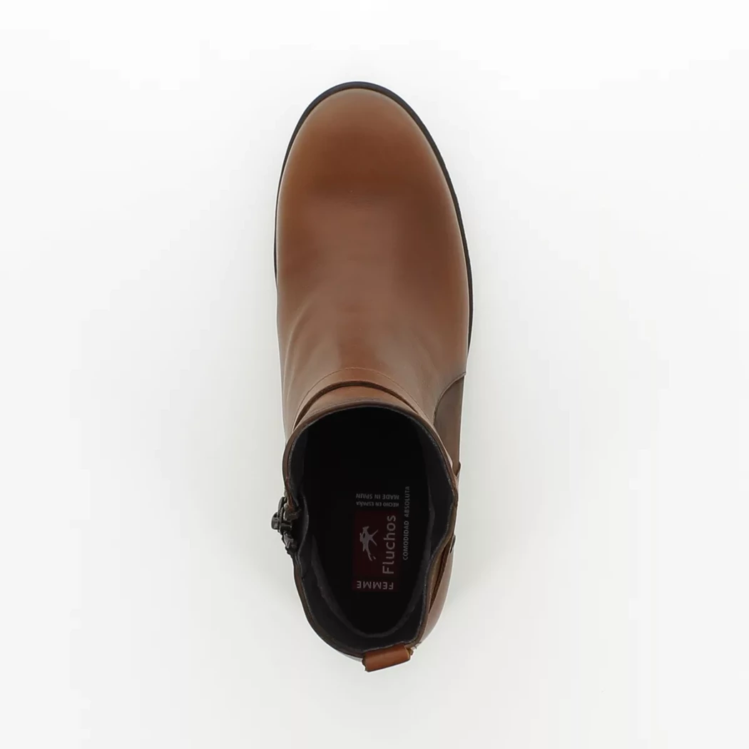 Image (6) de la chaussures Fluchos - Boots Cuir naturel / Cognac en Cuir