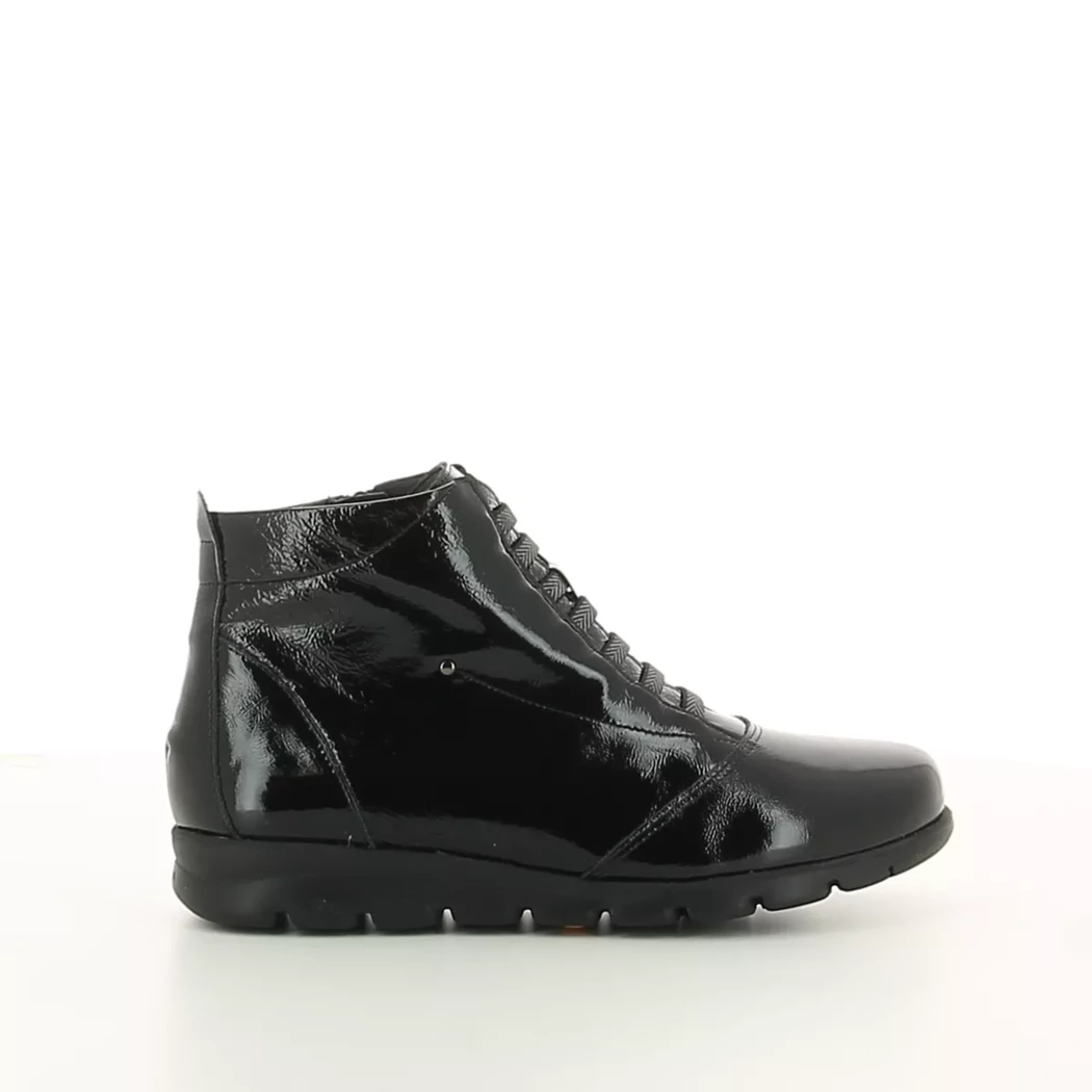 Image (2) de la chaussures Fluchos - Boots Noir en Cuir vernis
