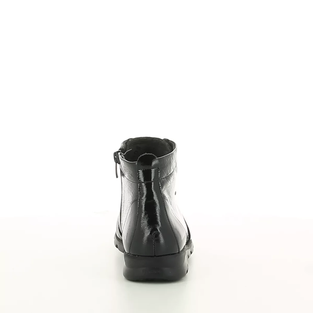 Image (3) de la chaussures Fluchos - Boots Noir en Cuir vernis