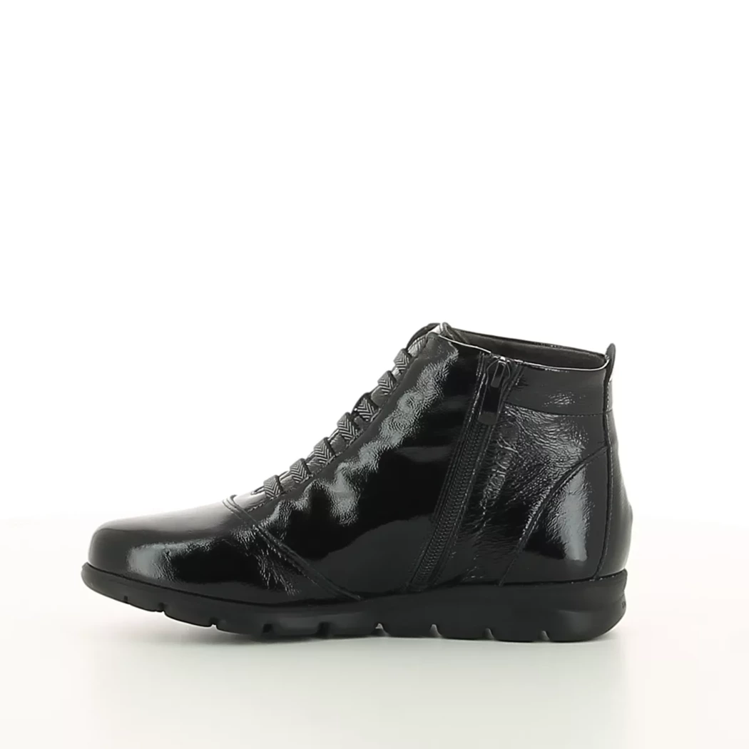 Image (4) de la chaussures Fluchos - Boots Noir en Cuir vernis