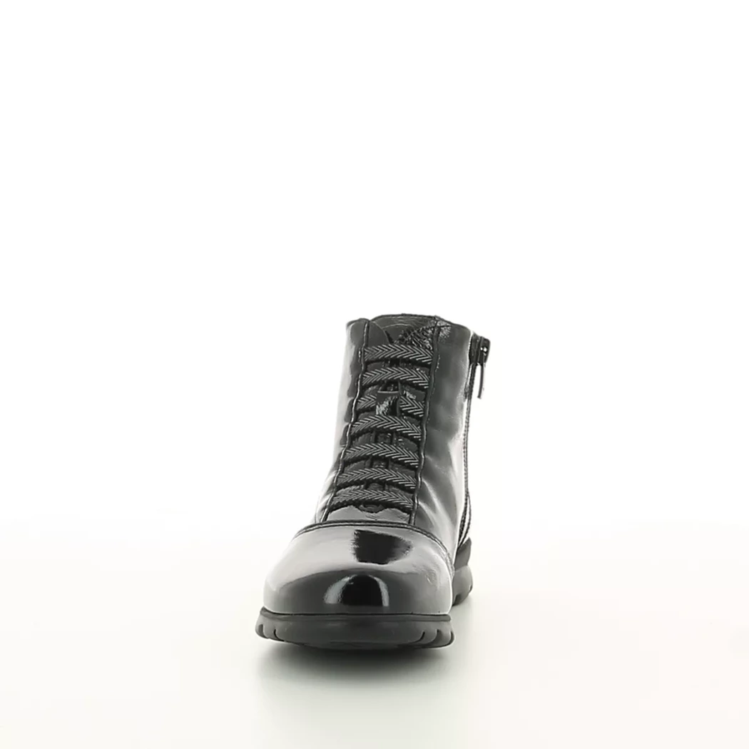 Image (5) de la chaussures Fluchos - Boots Noir en Cuir vernis