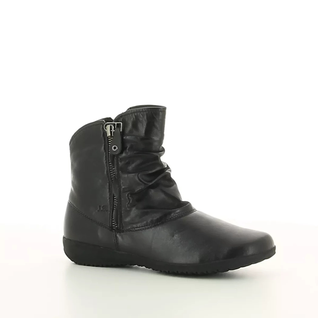 Image (1) de la chaussures Josef Seibel - Boots Noir en Cuir