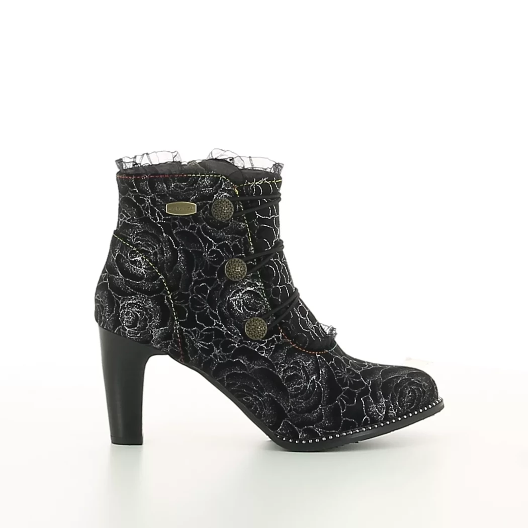 Image (2) de la chaussures Laura Vita - Boots Noir en Cuir nubuck