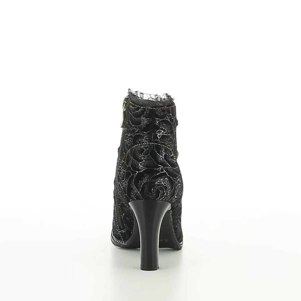 Image (3) de la chaussures Laura Vita - Boots Noir en Cuir nubuck