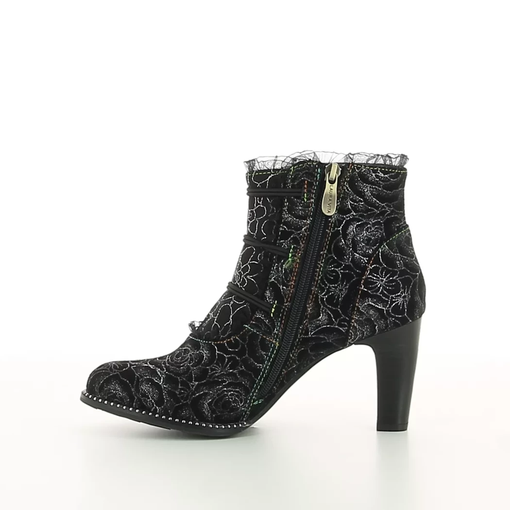 Image (4) de la chaussures Laura Vita - Boots Noir en Cuir nubuck