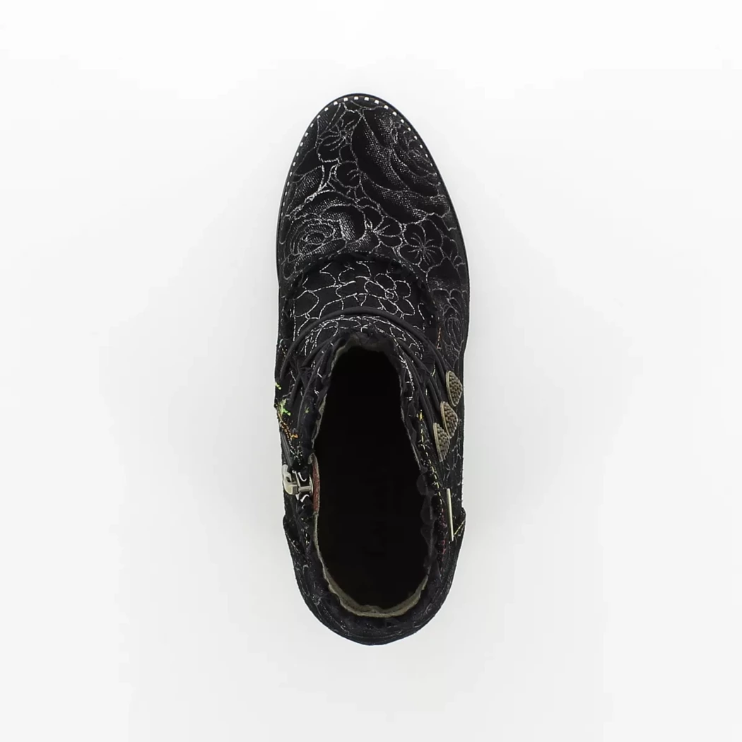 Image (6) de la chaussures Laura Vita - Boots Noir en Cuir nubuck