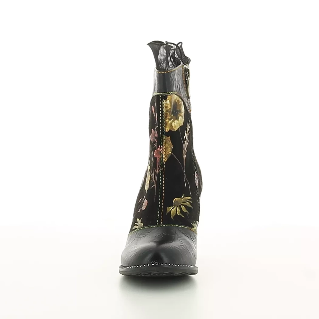 Image (5) de la chaussures Laura Vita - Boots Noir en Cuir