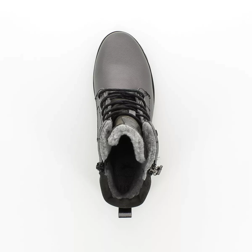 Image (6) de la chaussures Mustang - Bottines Gris en Cuir synthétique