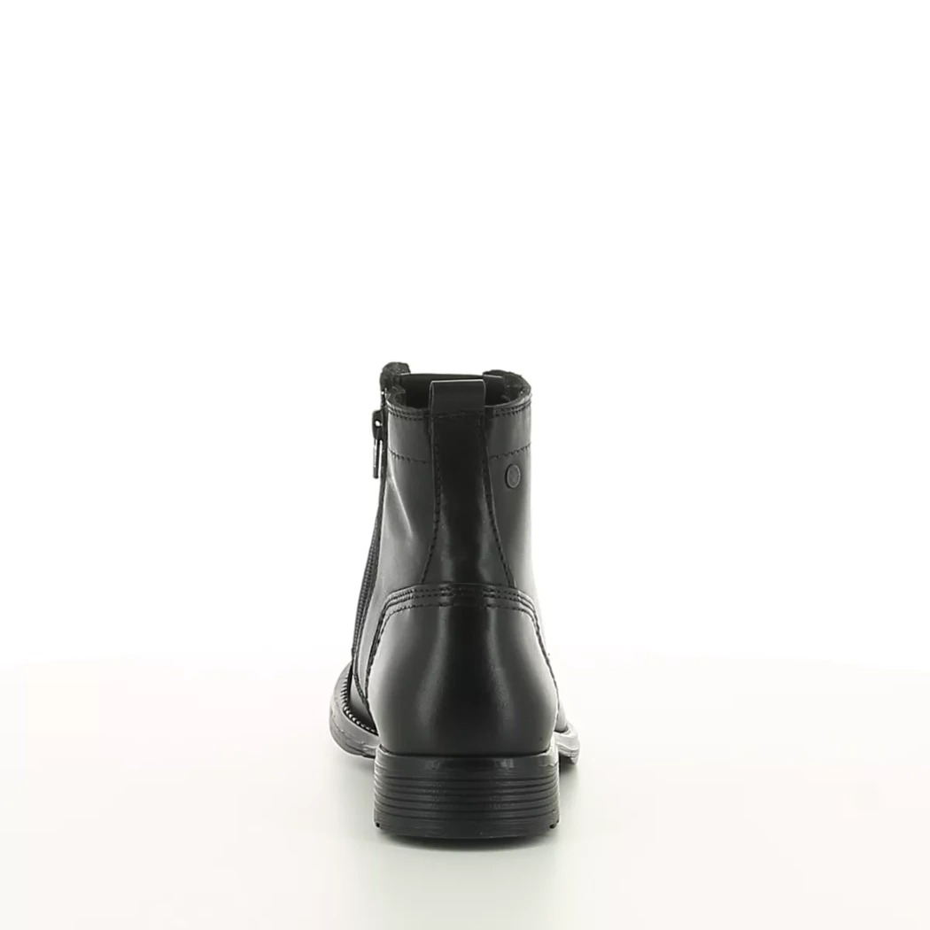Image (3) de la chaussures Jack & Jones - Bottines Noir en Cuir