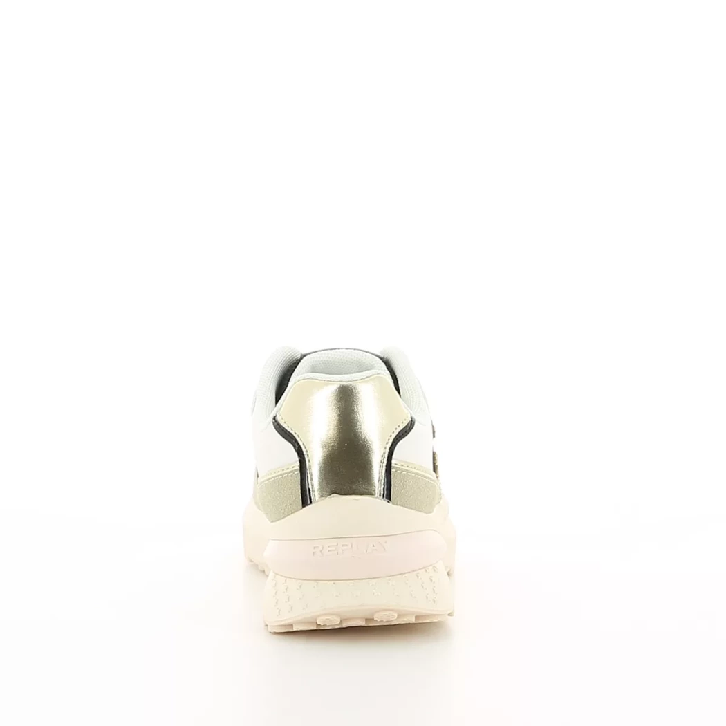 Image (3) de la chaussures Replay - Baskets Blanc en Multi-Matières
