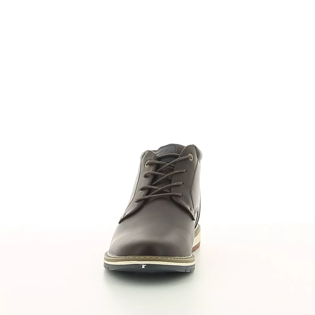 Image (5) de la chaussures Enzo Marconi - Bottines Marron en Cuir synthétique