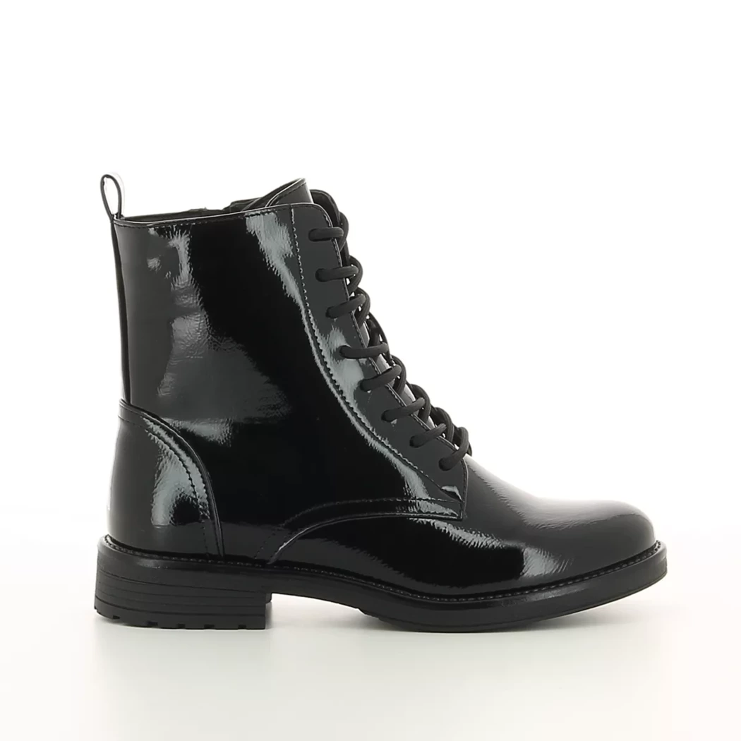 Image (2) de la chaussures Divine Factory - Bottines Noir en Cuir synthétique
