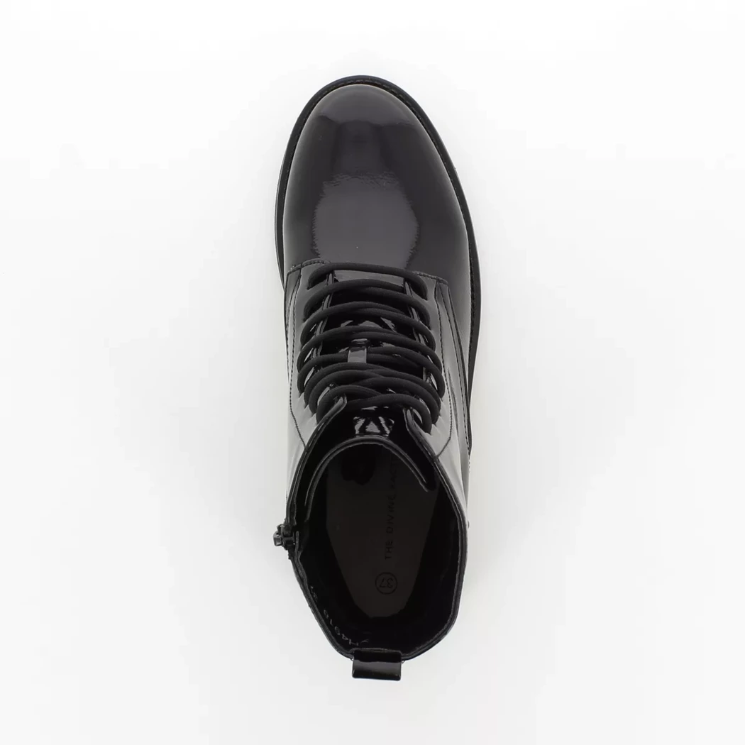 Image (6) de la chaussures Divine Factory - Bottines Noir en Cuir synthétique