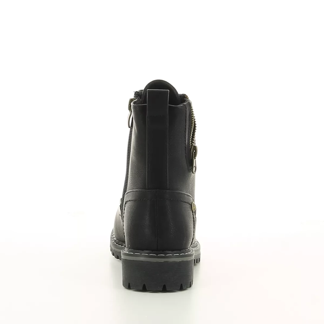 Image (3) de la chaussures Divine Factory - Bottines Noir en Cuir synthétique