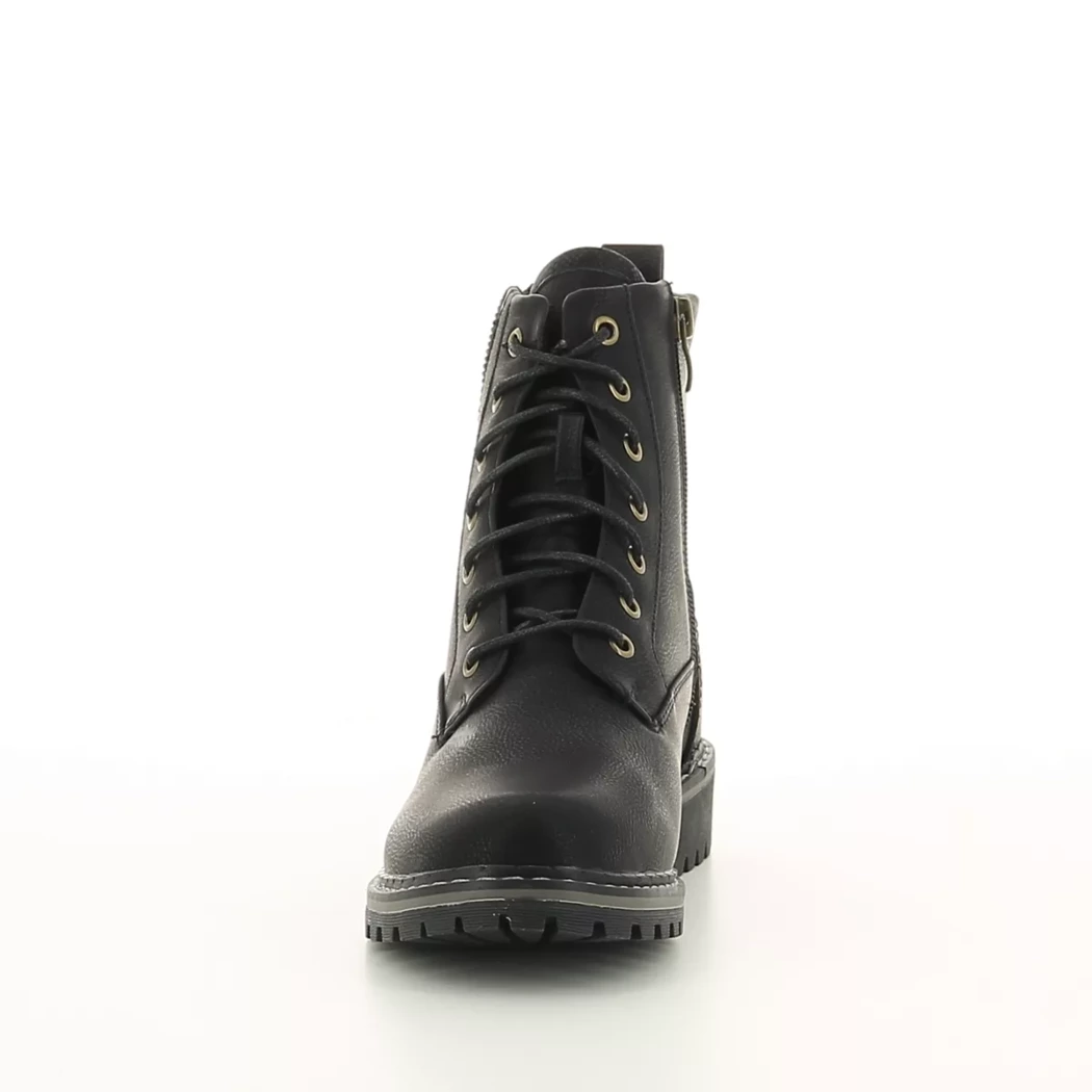 Image (5) de la chaussures Divine Factory - Bottines Noir en Cuir synthétique