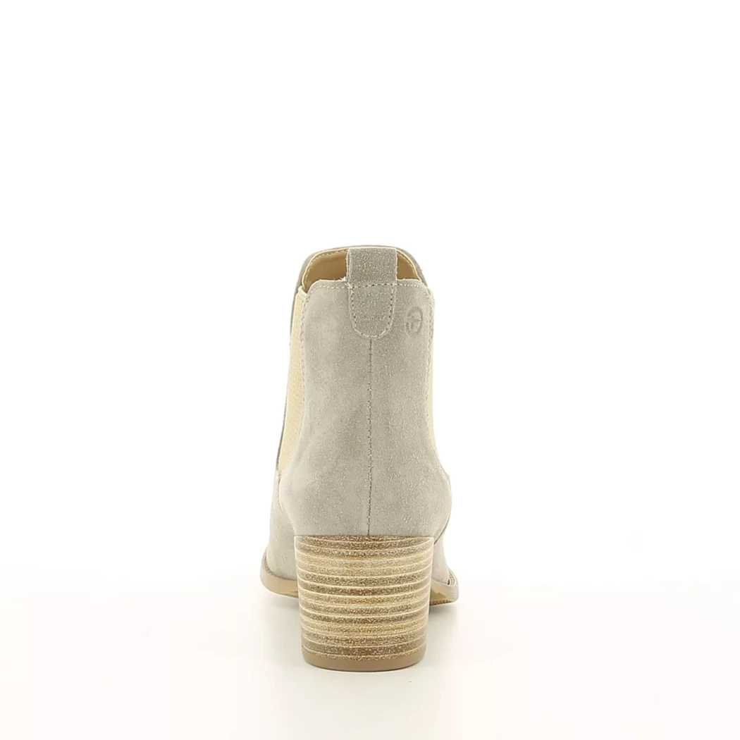Image (3) de la chaussures Tamaris - Boots Taupe en Cuir nubuck