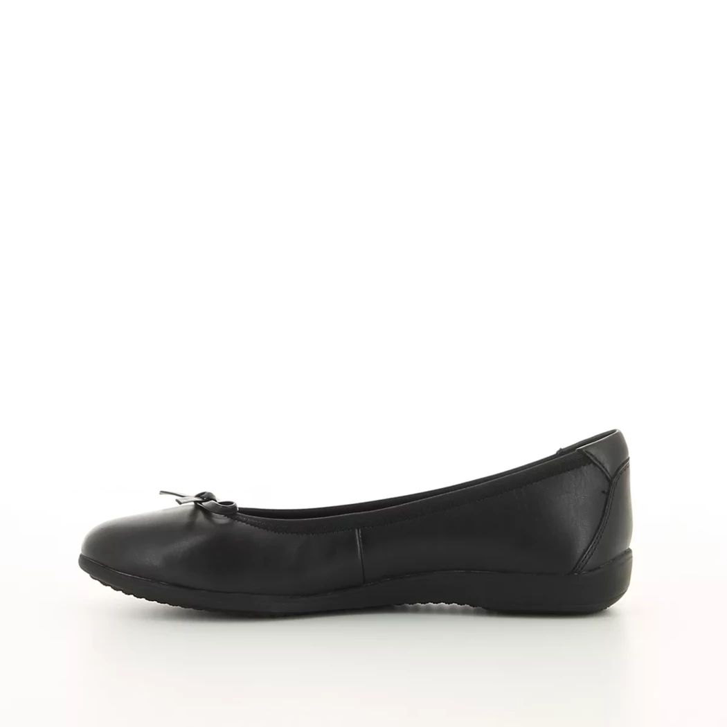 Image (4) de la chaussures Tamaris - Ballerines Noir en Cuir